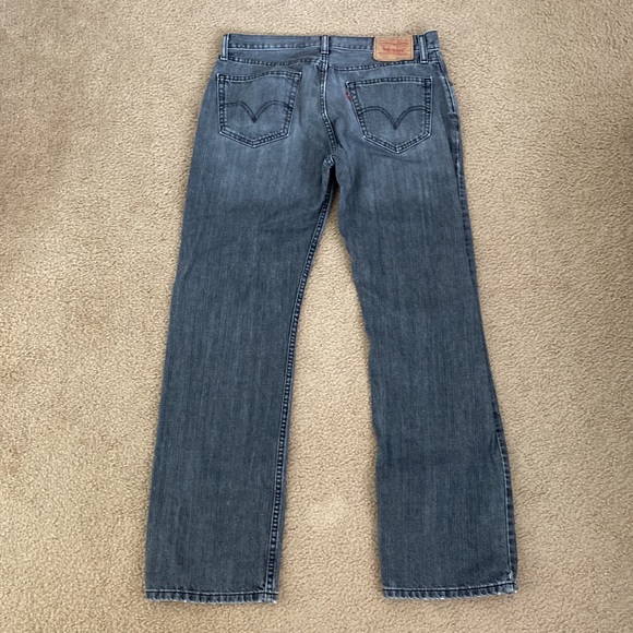 Levi’s 505 Mens grey jeans size 34 - Picture 4 of 4